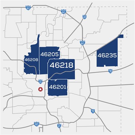 Training and Certification Options for MAP Indianapolis In Zip Code Map